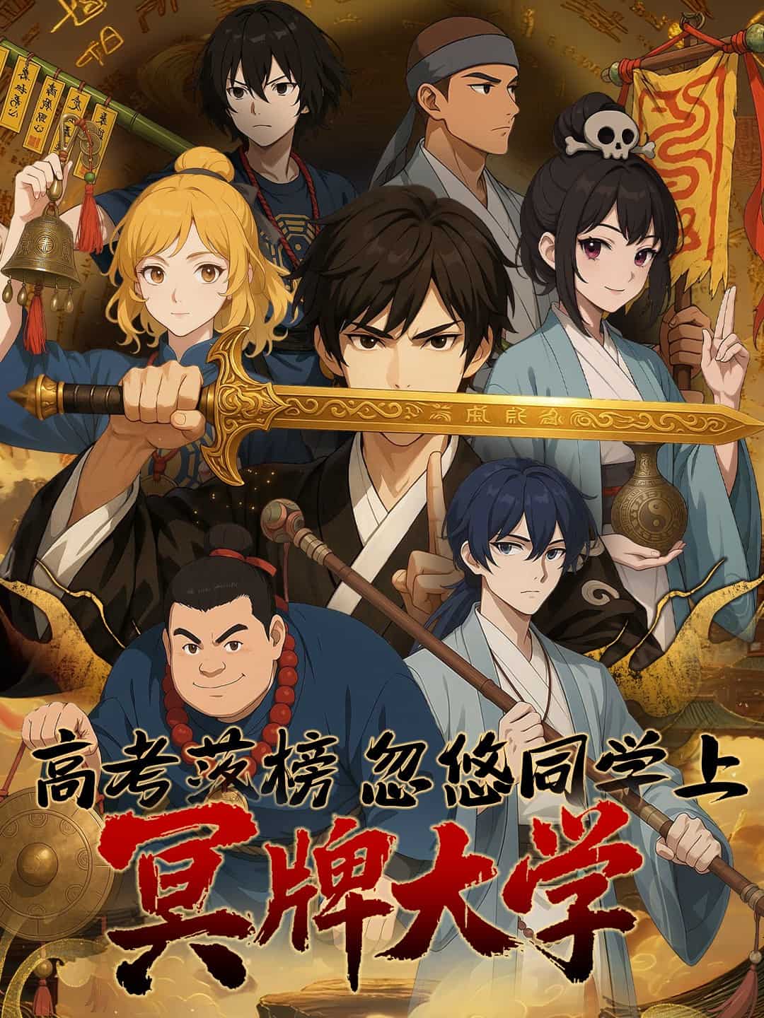 高考落榜，忽悠同学上冥牌大学(全集)